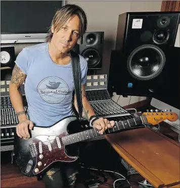  ??  ?? Keith Urban is set to release his eighth studio CD Ripcord.