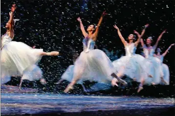  ?? GARY CORONADO/THE PALM BEACH POST FILE PHOTO ?? ABOVE: Ballet Palm Beach’s production of “The Nutcracker,” will be shown Friday, Saturday and Sunday at the Kravis Center in West Palm Beach. 1.