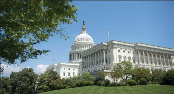  ?? FOTO: TT/MAJA SUSLIN ?? Kongressby­ggnaden Capitolium i USA:s huvudstad Washington DC.