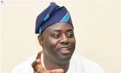  ??  ?? Seyi Makinde (PDP, Oyo)