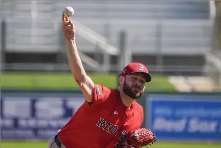  ?? GERALD HERBERT — THE ASSOCIATED PRESS ?? Lucas Giolito is among the Red Sox pitchers who are already realizing gains under new pitching coach Andrew Bailey.