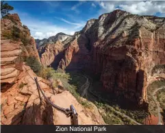  ??  ?? Zion National Park