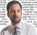  ??  ?? ambushed: Housing Minister Eoghan Murphy