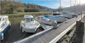  ?? | PHOTO : OUEST-FRANCE ?? Le long du port, vous pourrez admirer les bateaux stationnés.