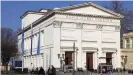  ??  ?? "Klima der Angst": Seit 2013 führt Shermin Langhoff das kleinste der Berliner Staatsthea­ter