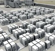  ?? Tesla ?? Demand for more battery storage is growing in tandem with renewable energy sources in Texas.