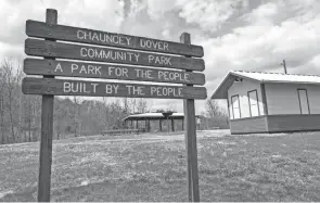  ?? ADAM CAIRNS/COLUMBUS DISPATCH ?? The Chauncey Dover Community Park in Chauncey contains the trailhead for the Baileys Trail System.