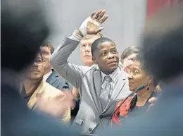  ?? LARRY MCCORMACK/AP FILE ?? James Shaw Jr., 29, became known for wrestling the weapon away from the gunman during a fatal shooting at a Waffle House near Nashville on April 22.