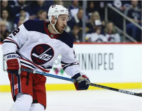  ?? KEVIN KING ?? The Winnipeg Jets hope newly acquired centre Kevin Hayes can help rid the team of its penchant for blowing late-game leads.