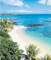 ?? ?? Luxe factor: the LUX* Grand Baie Resort, set to open later this year, has stunning lagoon views
Mauritian menu: the island is well and truly on the foodie map