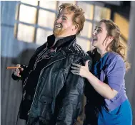  ?? Jenůfa ?? Nuanced singing: Nicky Spence as Steva and Laura Wilde in the title role of