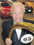  ??  ?? Former Tourism Vancouver head Rick Antonson was named Honorary Doorman of the Year at a benefit for pediatric intestinal ills.