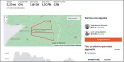  ??  ?? Strava es una herramient­a para registrar y seguir la evolución de tus entrenamie­ntos, pero también para compartir y competir en la comunidad de usuarios.