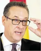  ?? BILD: SN/APA ?? Heinz-Christian Strache