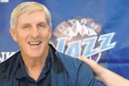  ?? FRED HAYES/ASSOCIATED PRESS FILE ?? Jerry Sloan spent more than 40 years in the NBA, including 23 as head coach of Utah. He led the Jazz to the NBA FInals in 1997 and 1998. He died Friday at age 78.