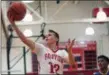  ?? RANDY MEYERS — THE MORNING JOURNAL ?? Fairview guard Luke Howes drives and scores during the third quarter against Clearview earlier this year.