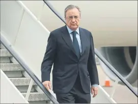  ?? FOTO: EFE ?? Florentino Pérez continuará como presidente del Real Madrid cuatro años más