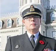  ?? STEPH CROSIER / POSTMEDIA NEWS FILES ?? The value of emails written by Vice-Admiral Mark Norman has already been questioned.