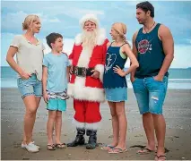  ??  ?? Like another 2017 New Zealand comedy, Kiwi Christmas features a host of recognisab­le faces off the telly and plenty of fish-out-of-water gags. However, Gary of the Pacific this ain’t.