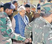  ?? PTI ?? RJD chief and former Bihar chief minister Lalu Prasad arrives at the special CBI court in Ranchi on Wednesday.