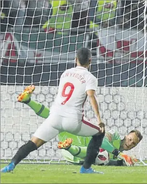  ?? FOTOS: AP/MORATA ?? El francés anotó un golazo que supuso el 1-2 y el alemán paró un penalti en el descuento