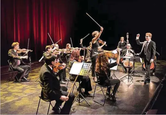  ?? Photos: Festival Musique dans la Vallée ?? L'orchestre de chambre de Namur (h.) et le trio Dostert-kremer-mirkes (b.) seront cette année à l'affiche.