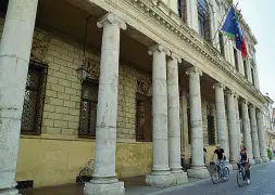  ??  ?? Palazzo Trissino La sede del Comune di Vicenza