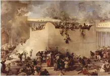  ??  ?? חורבן וביזת הבית השני, איור של פרנצ'סקו אייץ, 1867