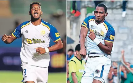  ?? FOTOS: EL HERALDO ?? Jorge Benguché y Jerry Bengtson han marcado 11 de los 20 goles de los Blancos en el actual torneo.