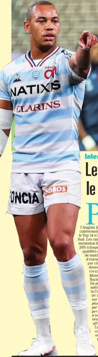  ??  ?? détaille l’agent Laurent Quaglia qui avait contribué à faire venir Wilkinson ou Etzebeth à Toulon, sans oublier Beale au Racing 92. Mais rien dans les cartons cette année en dehors du XV de