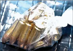  ??  ?? Deadly: Ammunition found stashed in an arms dump near Belfast