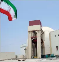  ?? (Raheb Homavandi/Reuters) ?? THE BUSHEHR main nuclear reactor.