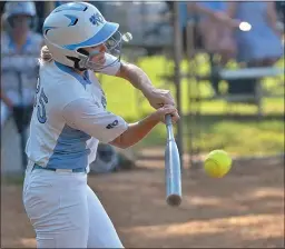  ?? KYLE FRANKO — TRENTONIAN PHOTO ?? Notre Dame’s Ashley Giampolo will be one of the key returning players next season.