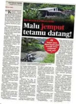  ?? ?? LAPORAN Harian Metro, semalam.