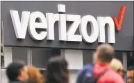  ?? Bebeto Matthews / Associated Press ?? Verizon is pledging to stop selling data to outsiders through middlemen that can pinpoint the location of mobile phones, the Associated Press has learned.