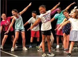  ?? Courtesy photo ?? More than 30 kids from the ages of 8 to 18 will perform in Trike Theatre’s production of “Madagascar: A Musical Adventure” this weekend at the Arts Center of the Ozarks.