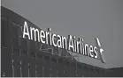  ?? AP ?? The Copyright Office says American Airlines’ logo isn’t distinctiv­e.