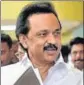  ??  ?? M K Stalin