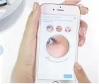  ??  ?? The beauty gadget stores, combines and dispenses skincare products from airless cartridges.