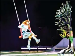  ?? AFP ?? Its shows cancelled by Covid-19, Cirque du Soleil is desperatel­y seeking financial backers to continue.