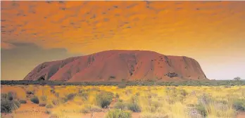  ?? Photo / File ?? Uluru will be off limits from the end of the month, sparking a climbing frenzy.