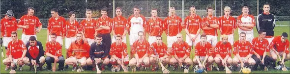  ?? (The Avondhu Archives) ?? The Kilworth panel that defeated Clyda Rovers in the North Cork JAC final in Castletown­roche in September 2005, on a 4-17 to 1-12 scoreline.