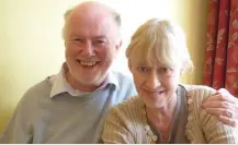  ??  ?? LOVE AND LOSS: Author Philip Lecane and his late wife Kate, who died of cancer during the pandemic