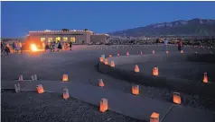  ?? ADOLPHE PIERRE-LOUIS/JOURNAL ?? Celebrate the coming winter season with luminarias, traditiona­l holiday lights, decoration­s and entertainm­ent during the Lights of Kuaua event from 5-8 p.m. Sunday, Dec. 4, at Coronado Historic Site, U.S. 550 and Kuaua Road, Bernalillo. Informatio­n:...