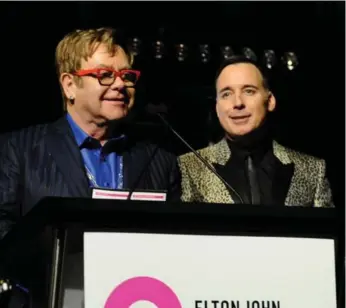  ?? STEFANIE KEENAN/GETTY IMAGES ?? As well as being named grand marshal of the Pride Parade in June, David Furnish, right, will be the guest of honour at a private reception to benefit Pride Toronto and the Elton John AIDS Foundation, of which Furnish is chairman.