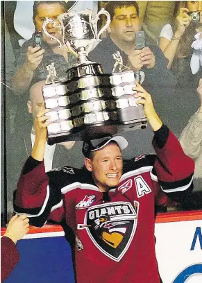  ?? LES BAZSO/PNG FILES ?? J.D. Watt knew how to push the envelope with his quotes, including calling out former Chilliwack player Donnie Glennie after the Giants were upset in the WHL playoffs in 2007.