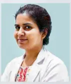  ??  ?? Dr Dhanashree Peddawad, Consultant Neurologis­t, Continenta­l Hospitals