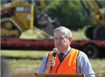  ?? PHOTO: KEVIN FARMER ?? EXPORT RESTRICTIO­NS: Queensland Resources Council CEO Ian Macfarlane.