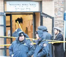  ?? LUIZ C. RIBEIRO/FOR THE NEW YORK DAILY NEWS ?? The two people who stormed a kosher grocery in Jersey City, N.J., and killed three people had planned their assault for some time, authoritie­s said Monday.