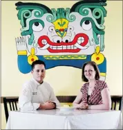  ??  ?? Hans Puccinelli and his wife, Angela, opened their Peruvian restaurant, Inti, in 2012.